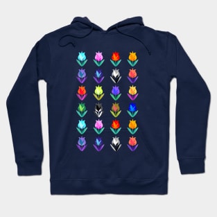 Nocturne Tulip Garden Hoodie